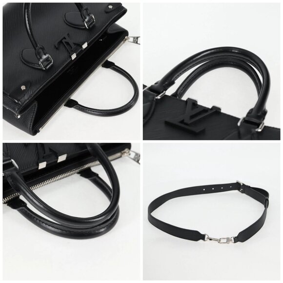 LOUIS VUITTON Epi Grunel Tote PM Tote Bag Black M57680 LV Auth ki5827M - Picture 16 of 16